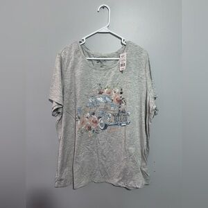 Fleurish Graphic Tee Size 2X